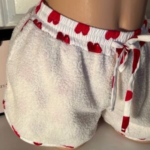 NWT ❤️RARE!!❤️Victoria’s Secret VS SLeeP TEDDY FLEECE SHORTS Size XS